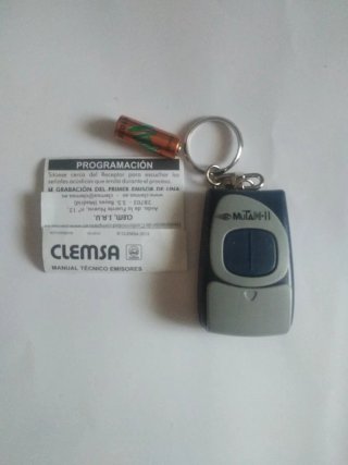 Mando garaje CLEMSA MUTAN-2.No envío.