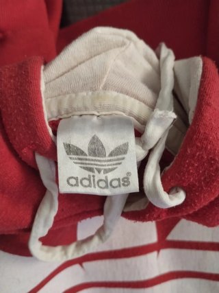 Sudadera Adidas Originals Trefoil Roja