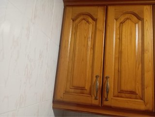 Muebles de cocina madera y cristal