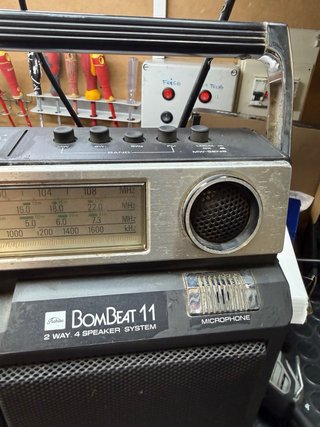 Radio Cassette Toshiba BomBeat 11