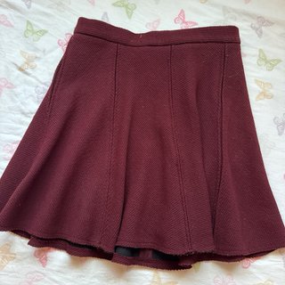 Falda Zara Woman Roja