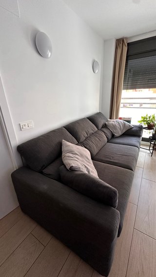 Sofá Eskilstuna Ikea Gris Tela