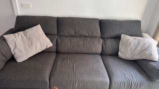 Sofá Eskilstuna Ikea Gris Tela