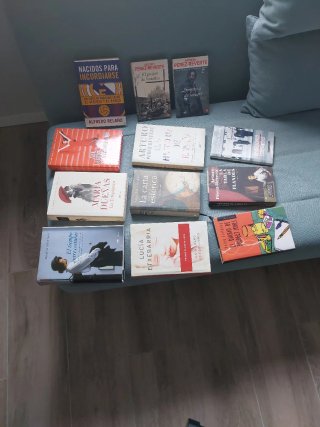Libros de lectura, tapa dura, separados ó juntos.