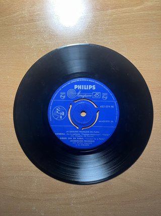 Vinilo EP Jacqueline François en Paris