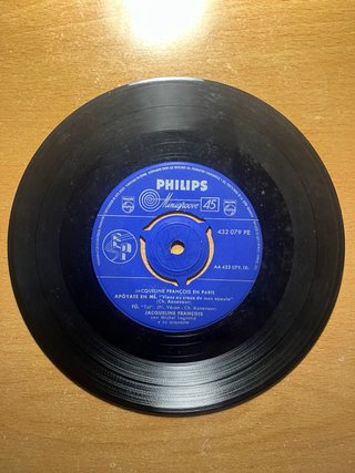 Vinilo EP Jacqueline François en Paris