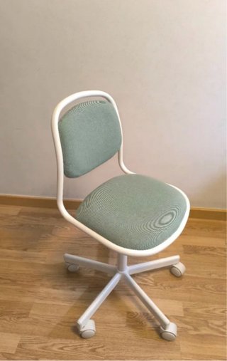 Silla de escritorio infantil Ikea verde