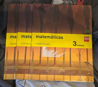 Lote Libros texto 3°Primaria