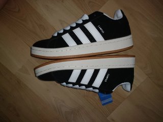 Zapatillas Adidas Campus Hombre Negras Talla 42
