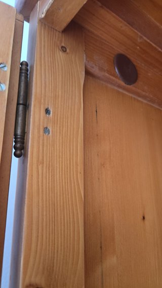 Armario 2 puerta + mesilla a juego PINO CANADIENSE