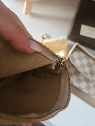 Pochette Donna panna senza tracolla