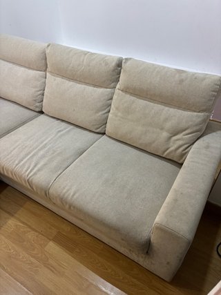 Sofá modular Ikea beige tela
