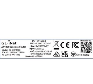 Router GL-AXT1800 WiFi 6