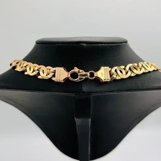Cadena Tipo Cartier Tigre 10mm 18K Oro