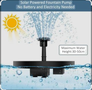 Fuente Solar AISITIN para Estanques