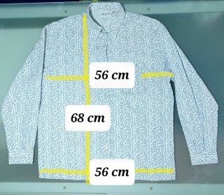 CAMICIA TIKIDA FIORI BLU DONNA TAGLIA L