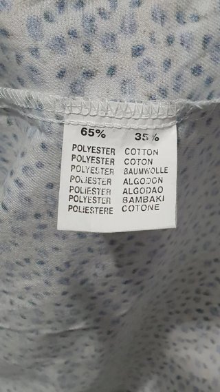CAMICIA TIKIDA FIORI BLU DONNA TAGLIA L