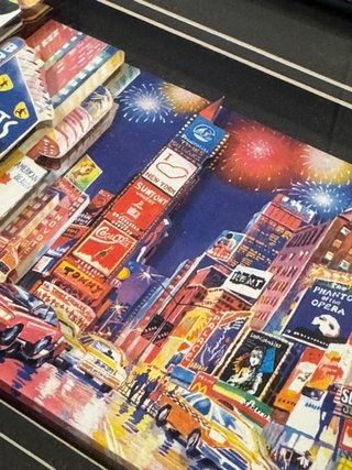 Cuadro 3D New York Broadway Studio 500 Año 2010