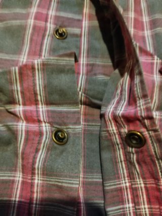 Camicia a quadri uomo manica lunga