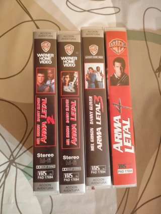 Lote de 70 Películas VHS