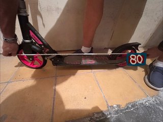 Patinete Oxelo Moby Rosa