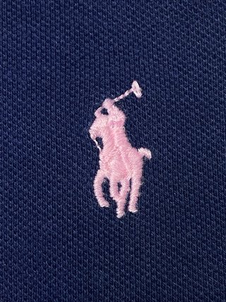 Polo Top Polo Ralph Lauren Blu/Rosa (XS) Donna