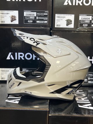 Casco moto L  Airoh Aviator Ace 2 gris brillo