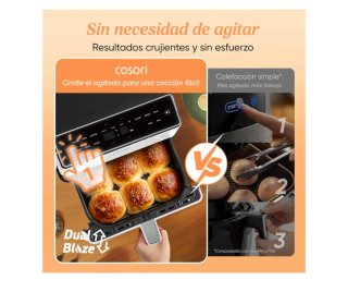 COSORI Freidora de Aire Dual Blaze 6.4L  ( NUEVA )