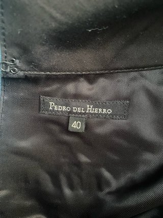 Vestido Pedro del Hierro Negro