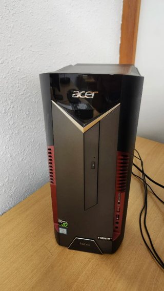PC Acer Nitro N50 Negro/Rojo