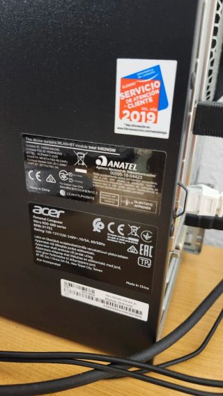 PC Acer Nitro N50 Negro/Rojo