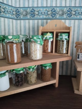 Lote Casa Muñecas tienda Especias