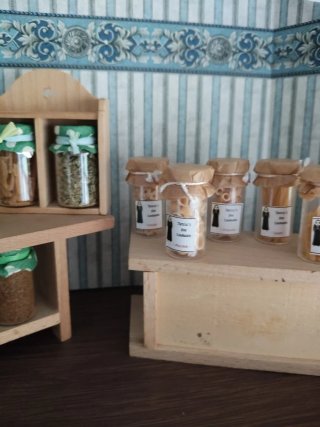 Lote Casa Muñecas tienda Especias