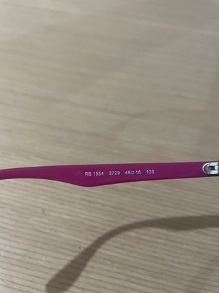 Montura de gafas para niña. Ray Ban
