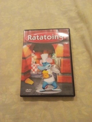 DVD Ratatoing Película Animada Infantil