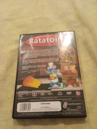 DVD Ratatoing Película Animada Infantil