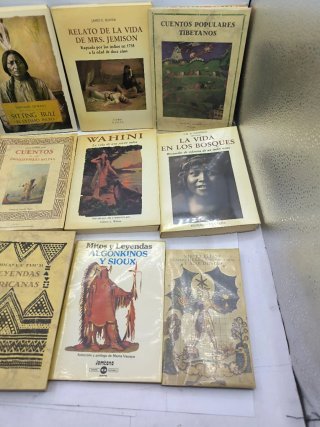 Libros historia y cuentos norteamericanos 10€ ud