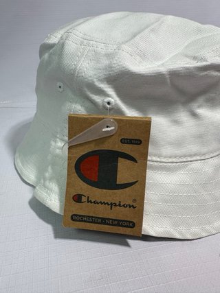 Cappello da pescatore Champion nuovo bianco