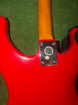 Guitarra Eléctrica Roja