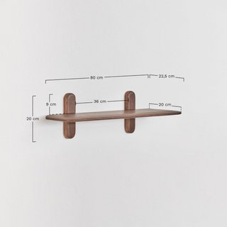 Estantería de pared Sklum NUEVA