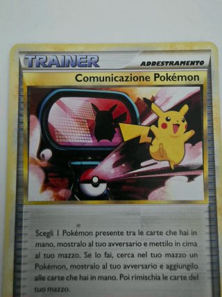 Carta Allenatore Comunicazione Pokémon 98/123