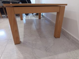Mesa de centro elevable