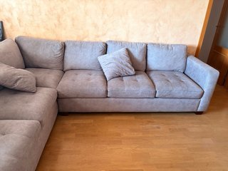 Sofá modular gris
