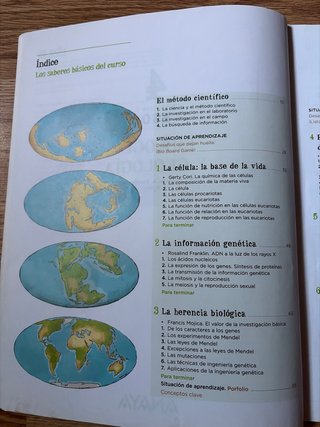 Biología y Geología, 4 ESO, Operación mundo.
