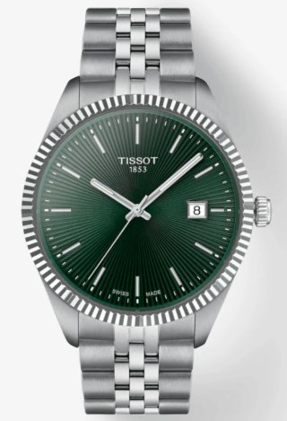 Tissot Ballade Quars 40mm Verd/Plata Nou