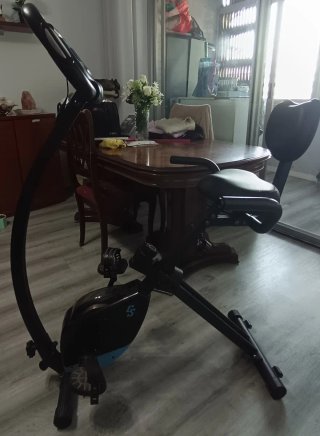 Bicicleta Estática Capital Sports Azura Plegable
