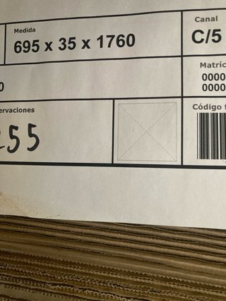 Cajas de cartón grandes, varias medidas