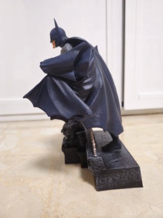 Figura Batman Diamond Gallery con Gárgola