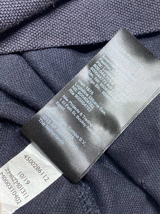 Polo T-Shirt Calvin Klein Nero (S) - Classic Fit