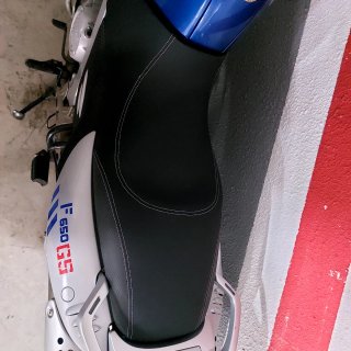 BMW F 650 GS Aventura Azul/Plata